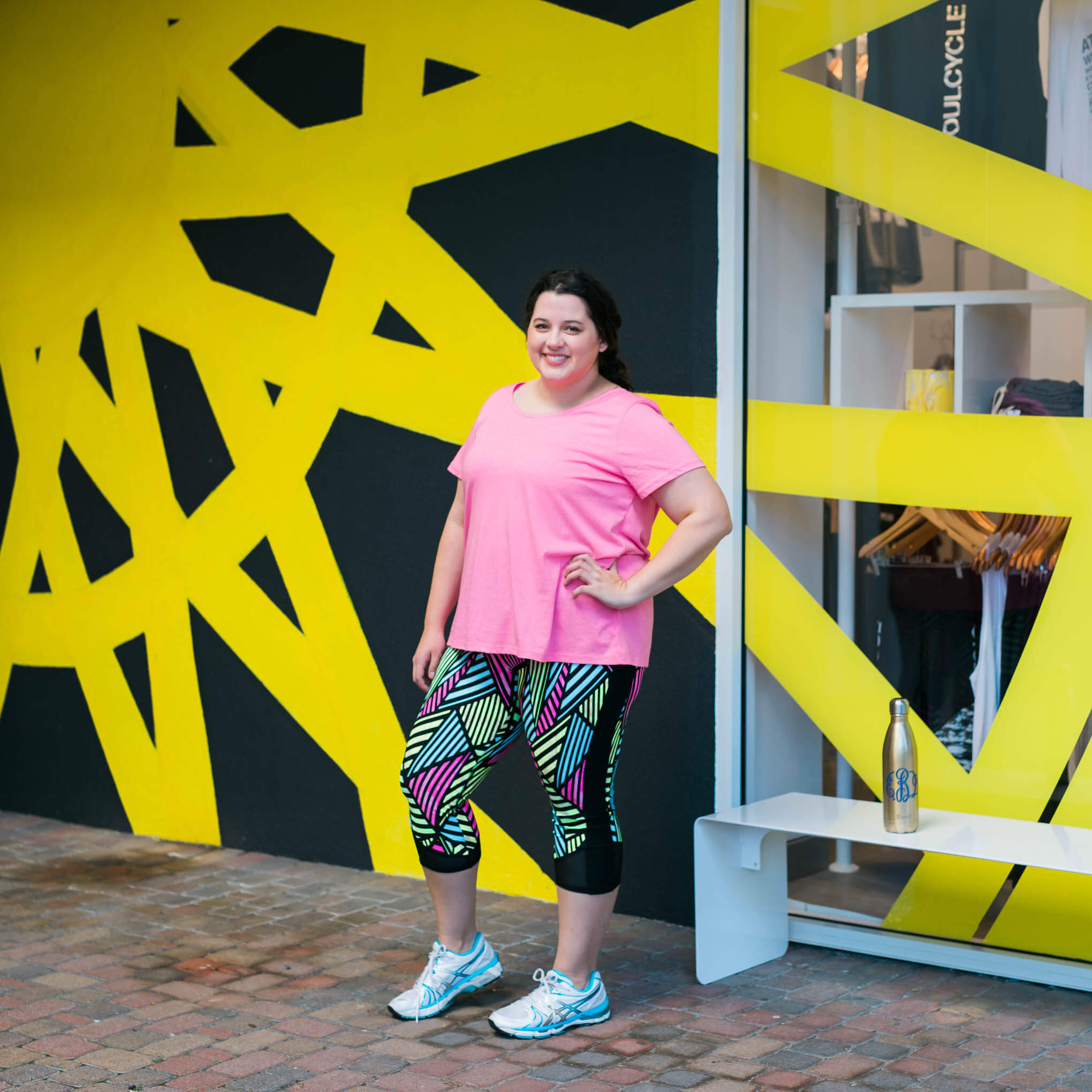 How to rock your first spin class, Something Gold, Something Blue fashion blog, How to survive first spin class, Tips for spinning, tips for SoulCycle, Lane Bryant, Fabletics, Swell, Asics