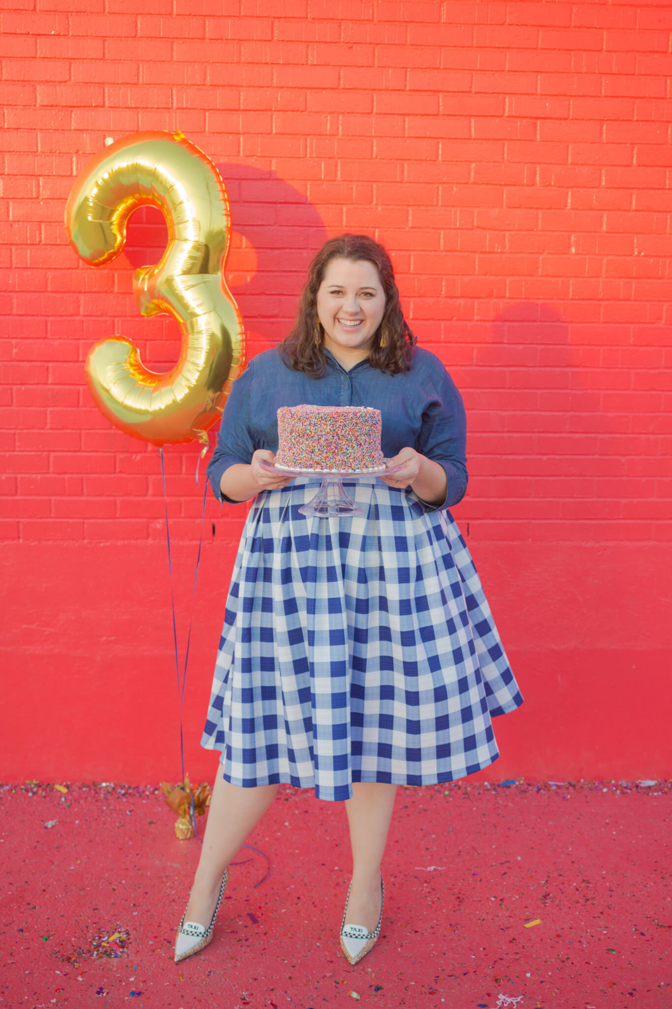 It's SGSB's 3rd Blogiversary. I can't beleive that my little corner of the Internet has been blessing my life for this long! | Something Gold, Something Blue a curvy fashion blog by Emily Bastedo