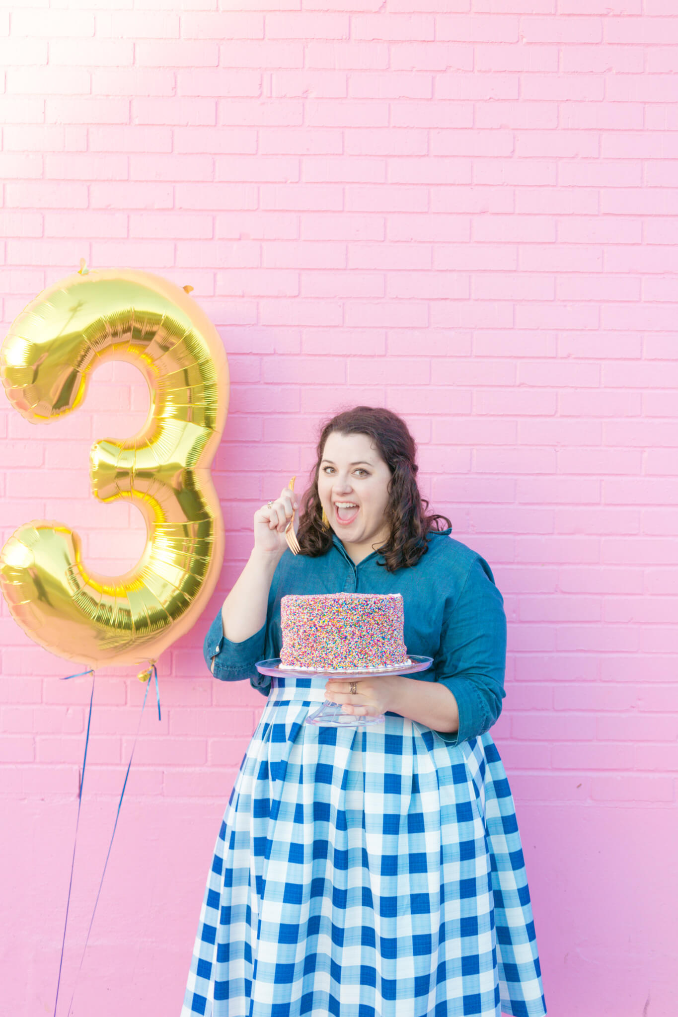 Happy 3rd Birthday, SGSB! Today, I'm looking back on what my blogging journey has looked like these past 3 years. | Something Gold, Something Blue a curvy fashion blog by Emily Bastedo