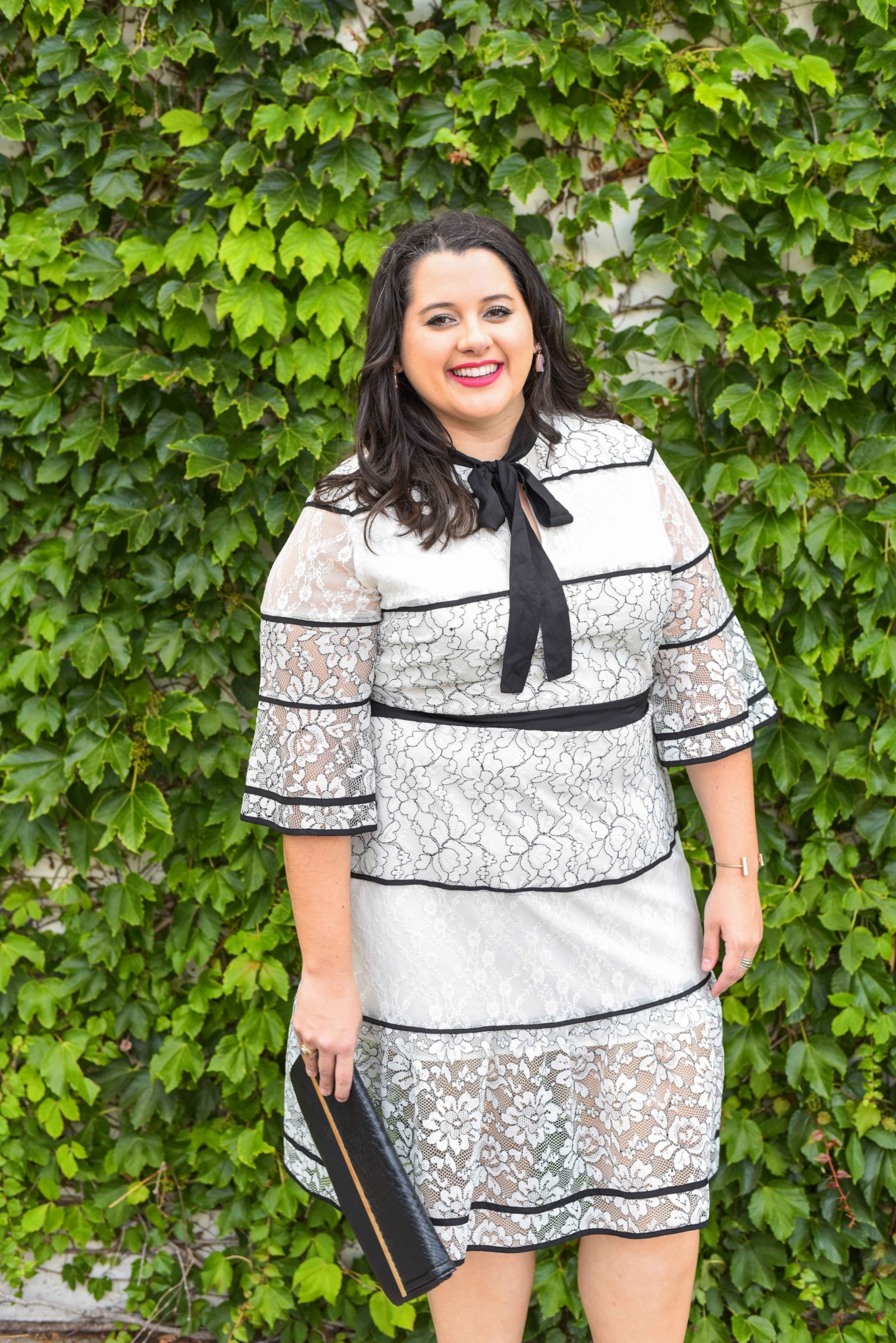 Finding a great white lace dress is essential for the summertime. This gorgeous fit and flare is from the plus size brand, Eloquii, which happens to be one of my favorite brands to shop from, which is why I'm sharing a few of my tips to save money when shopping at Eloquii and finding the best curvy fashion and plus size clothes at a steal. 