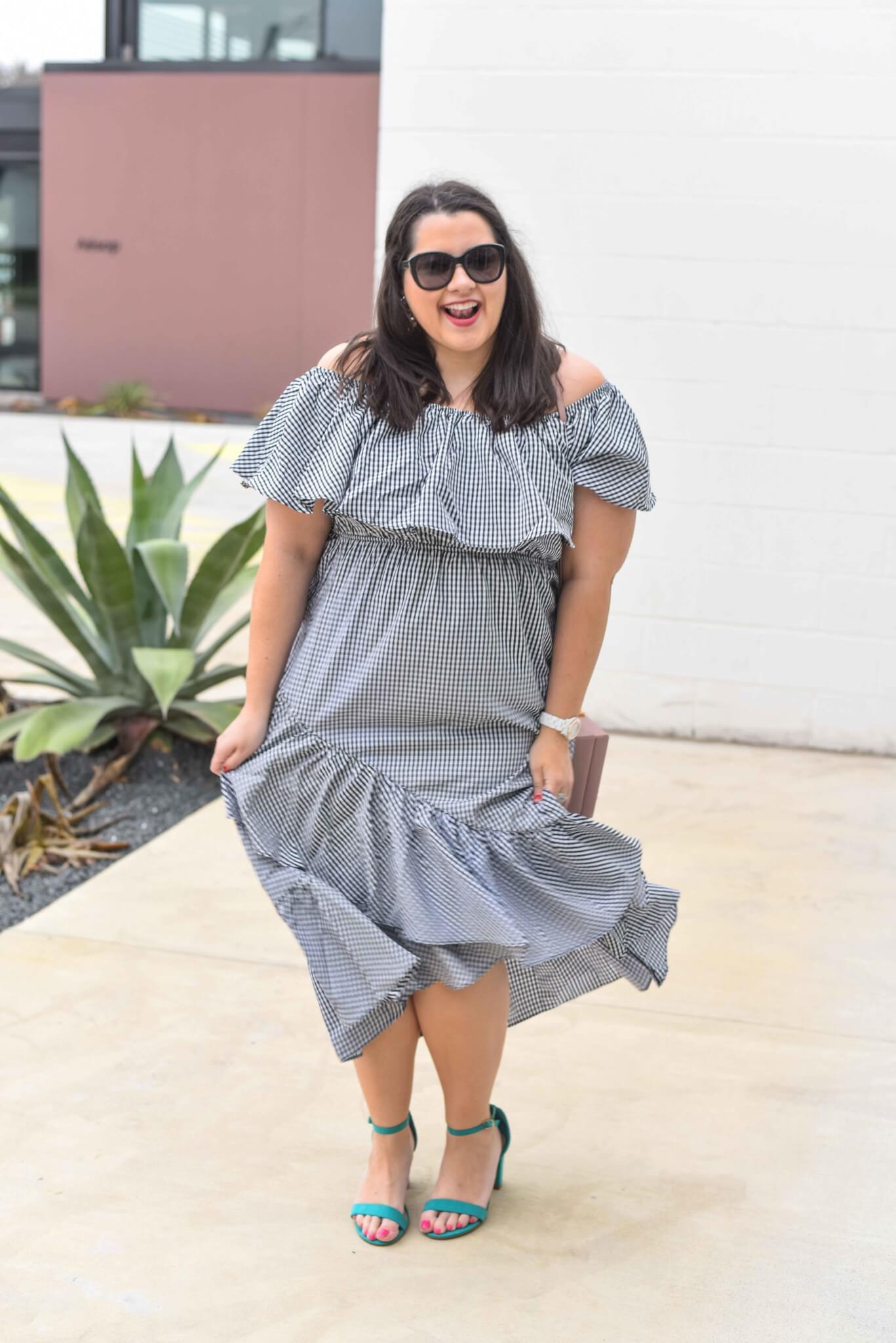 Give Me All the Gingham Clothing by popular Houston fashion blogger Something Gold, Something Blue