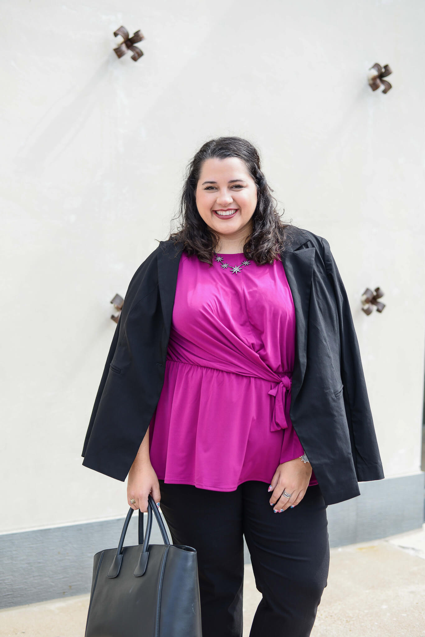 Being a boss babe can be difficult. There are lots of stressors often associated with it, but choosing an outfit shouldn't be one of them. Lane Bryant has curated a section of their website to help you find that perfect work outfit for any office. 