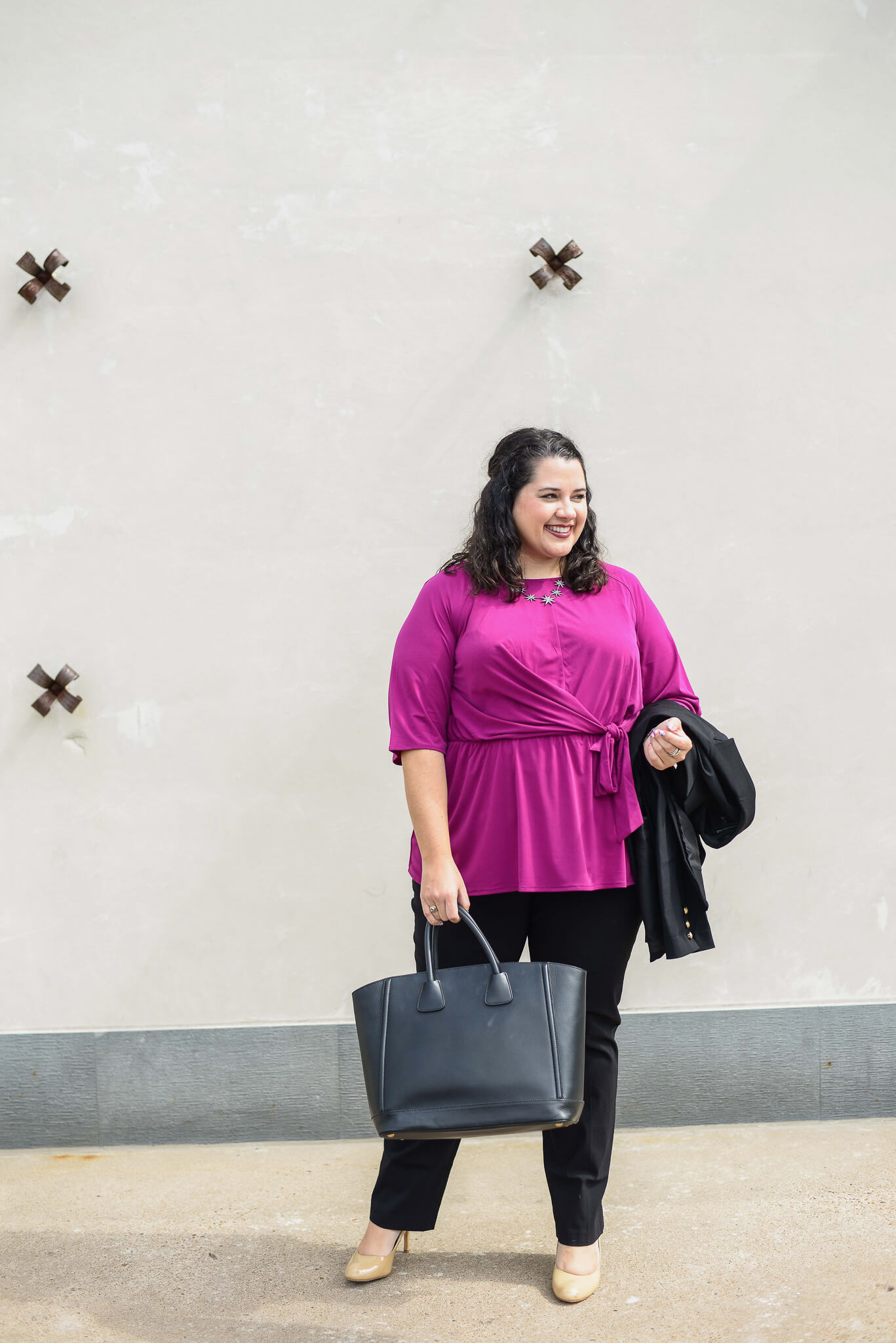 Going from business casual to business formal is super easy especially when you have great foundational pieces that can be mixed and matched. Lane Bryant has a great selection of workwear clothes that can take you from the boardroom to the bar. 
