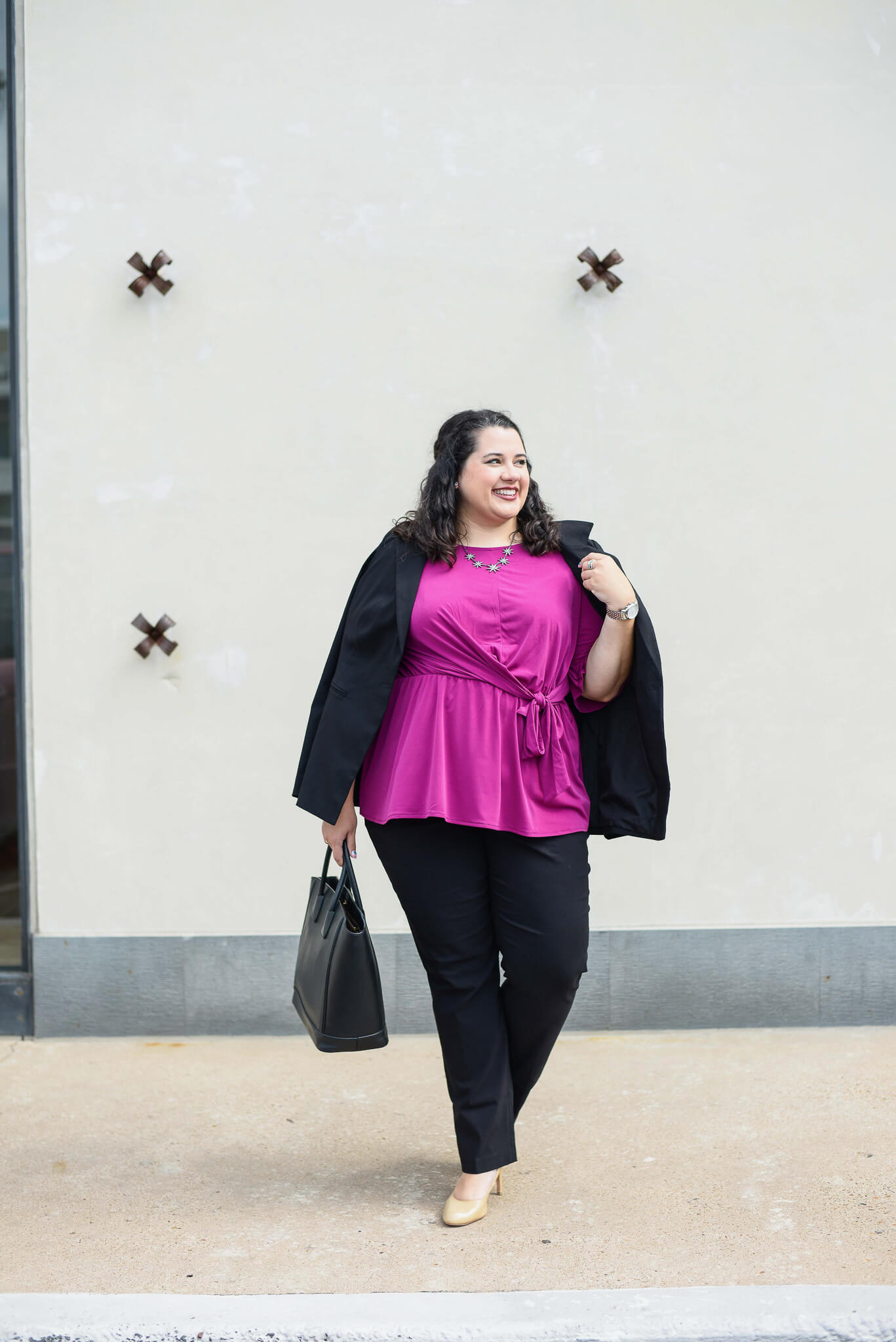 Figuring out what to wear for a boardroom meeting has never been easier with the new Lane Bryant workwear section dedicated to all of the outfits you need for any work environment.