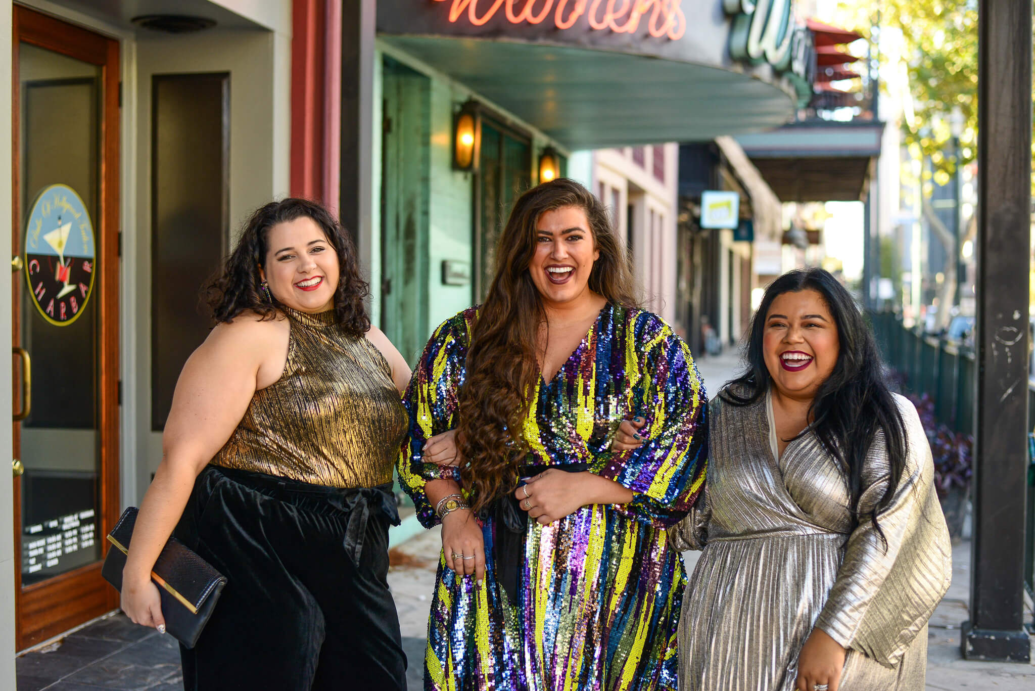 NYE plus size outfit
