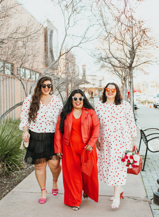 What to wear for Valentine's Day plus size?
