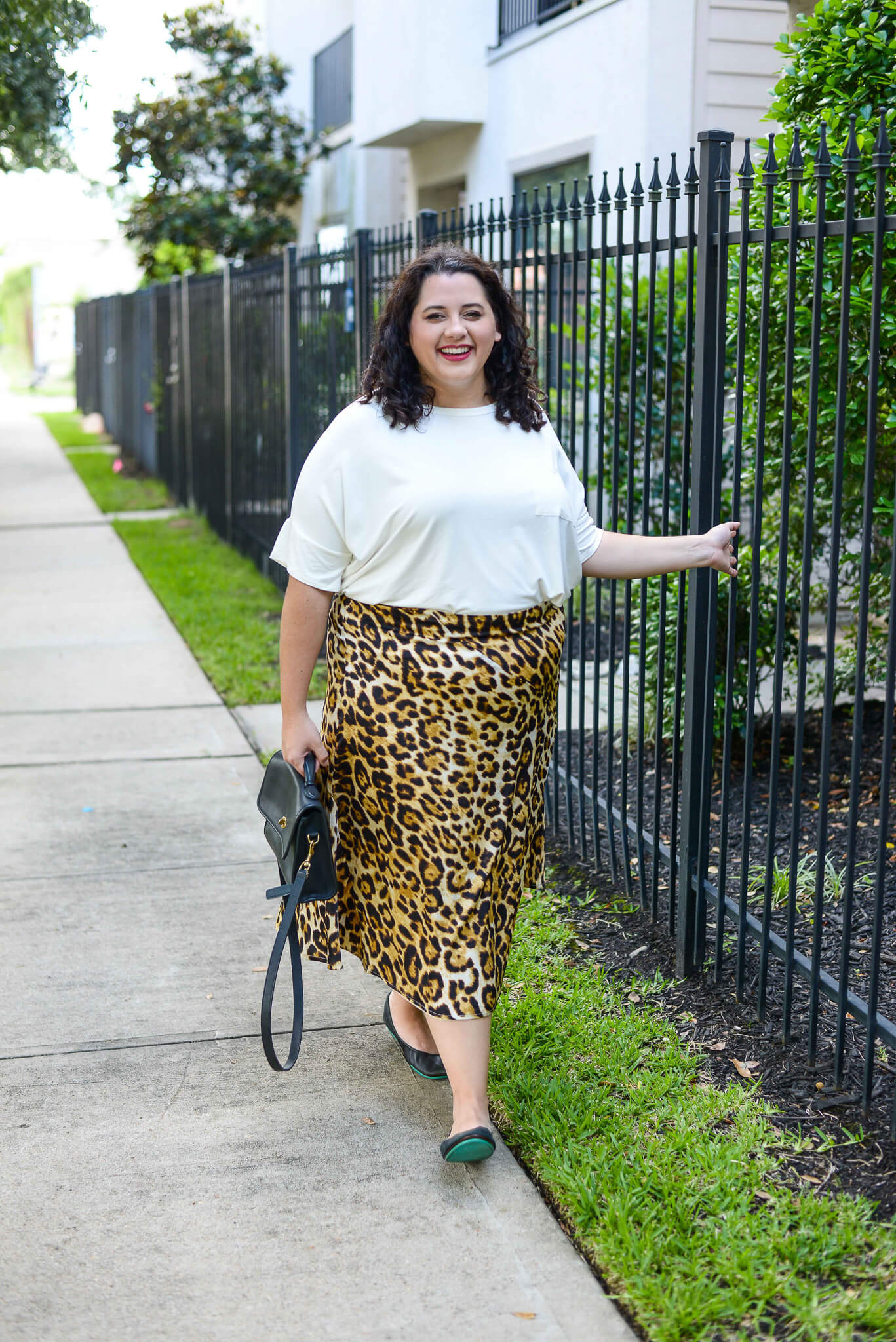 Leopard skirt from Common Assembly 