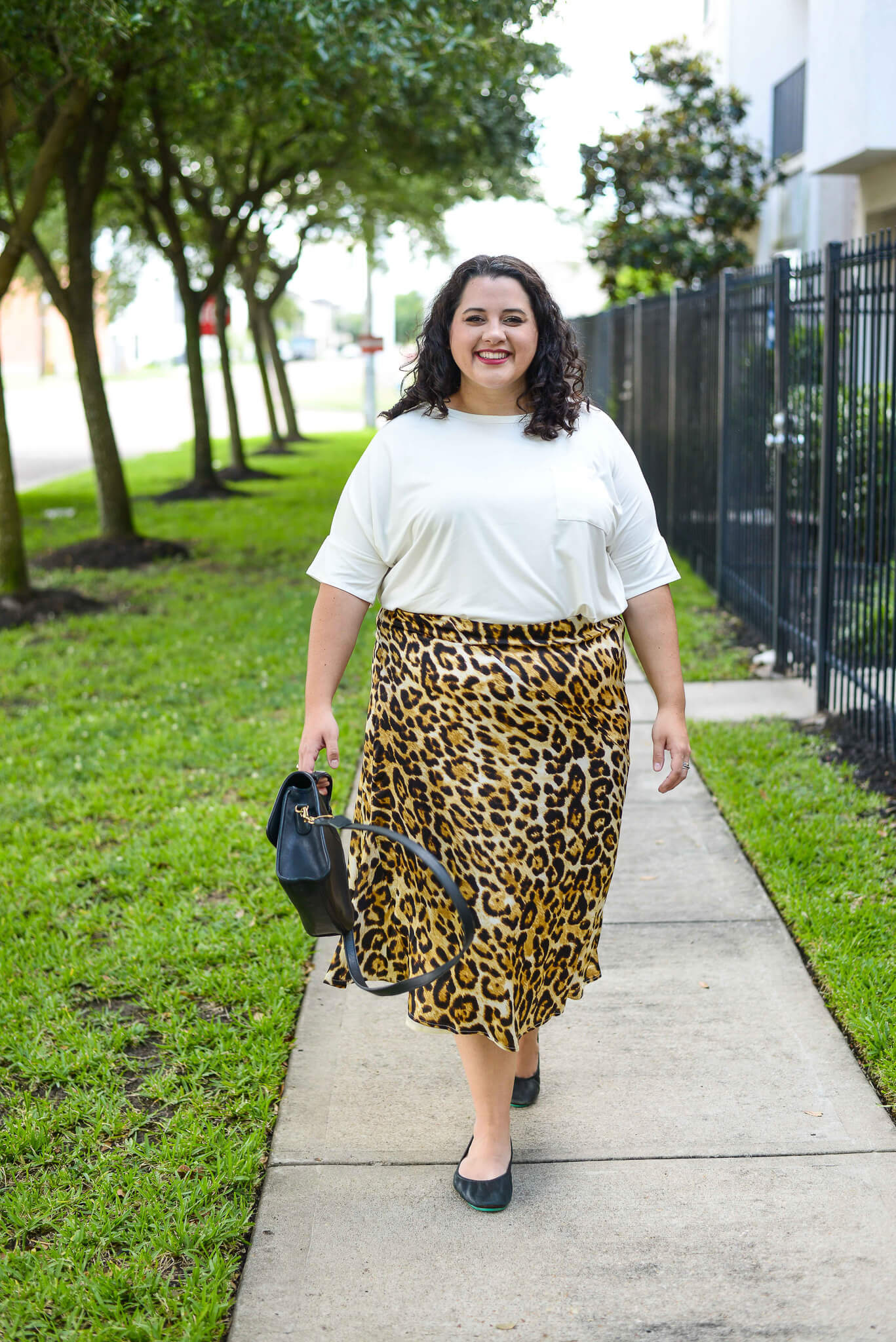 Leopard skirt from Common Assembly