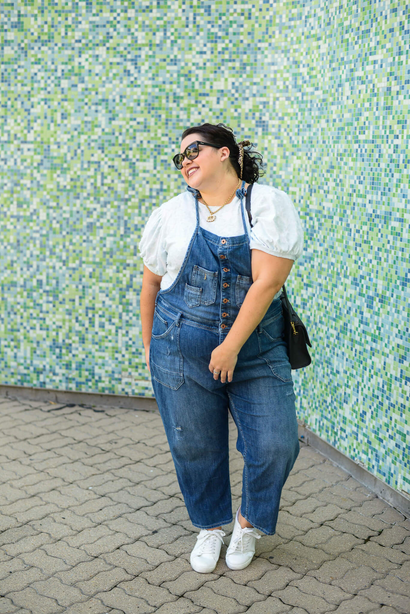 How to style plus size overalls