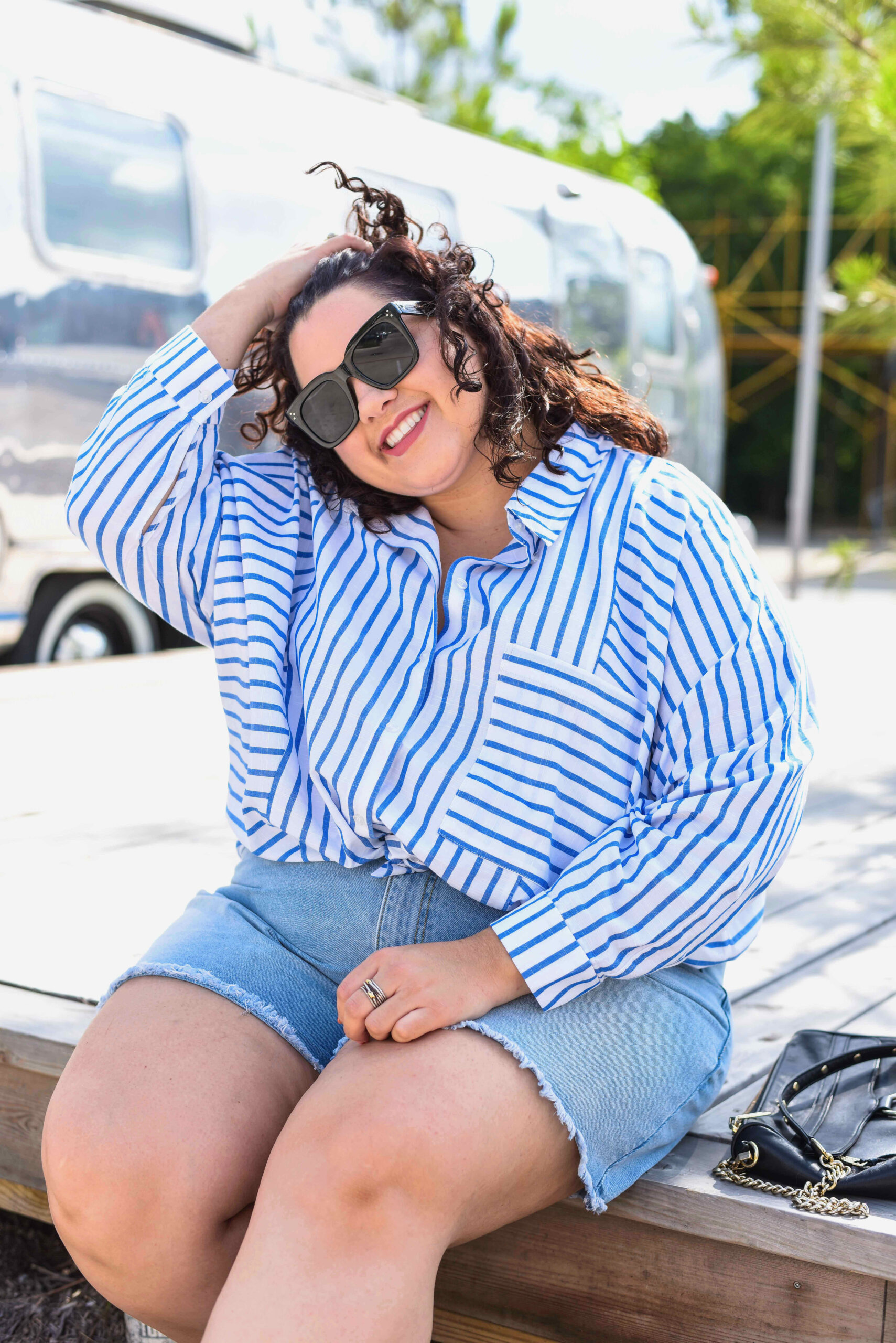Being plus size does not mean you shouldn't wear the shorts of your summer girl dreams