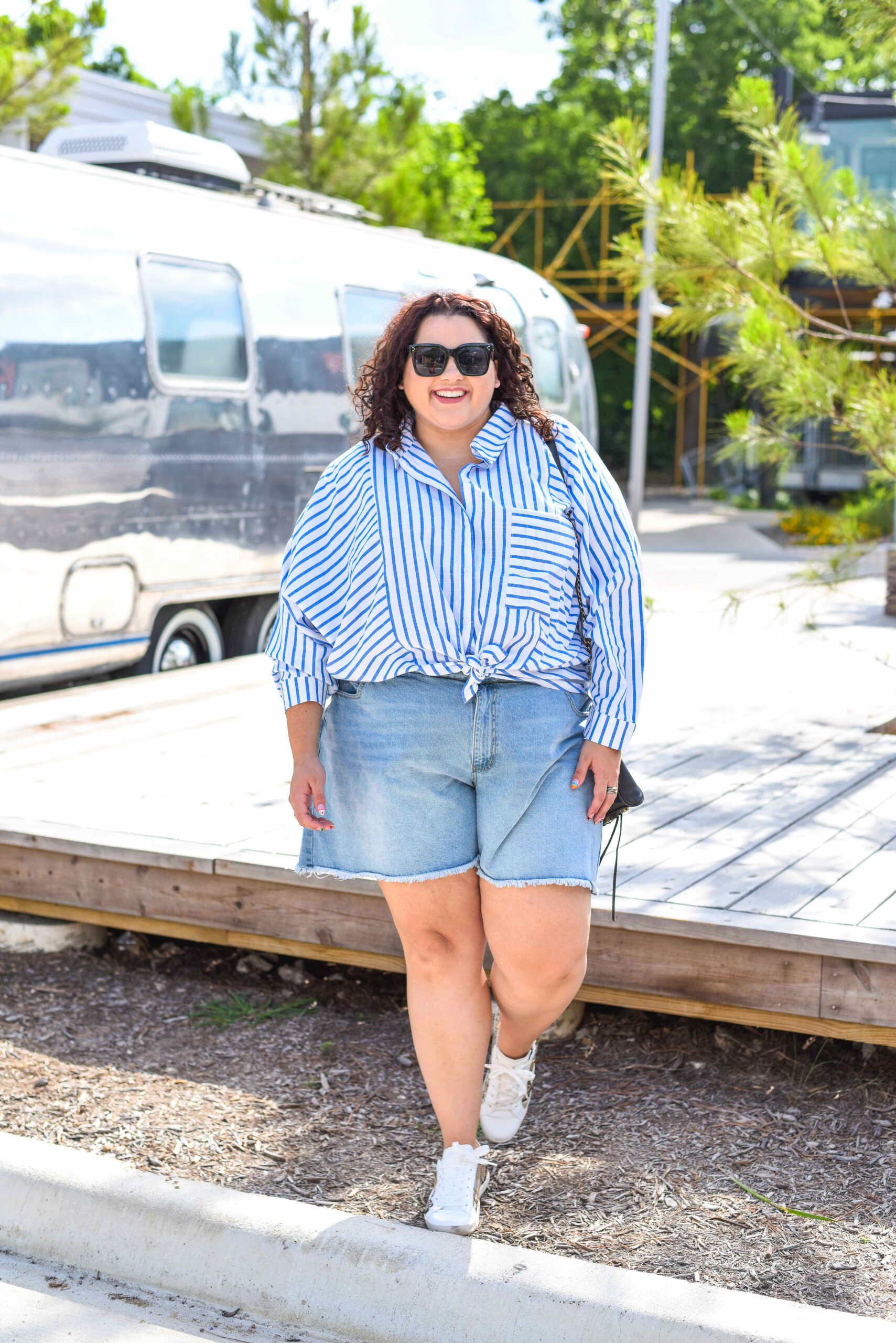 Plus size summer casual outfit